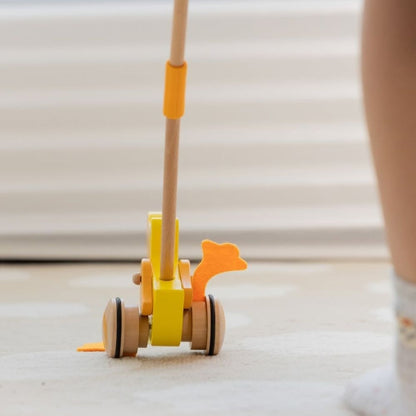 Classic World - Pull & Push Toy - Duck