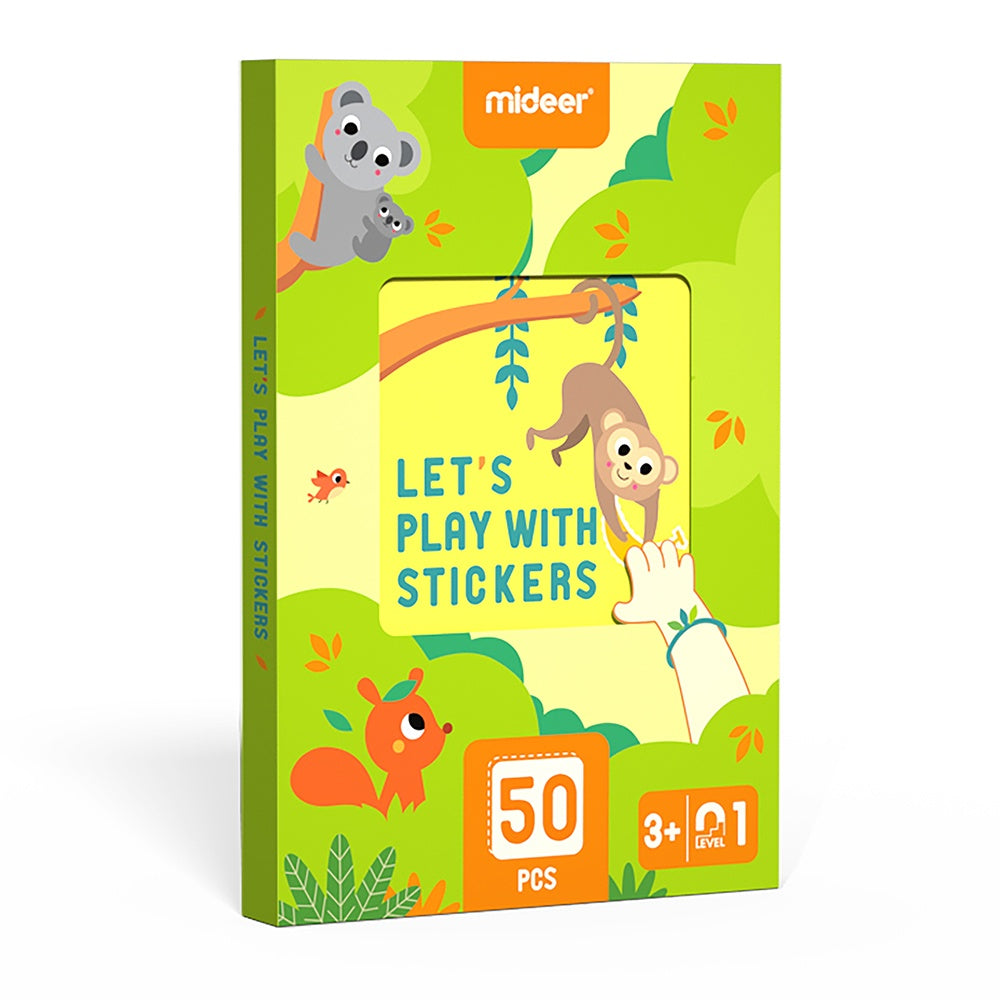 Mideer - Let's Play with Stickers - Beginner Level