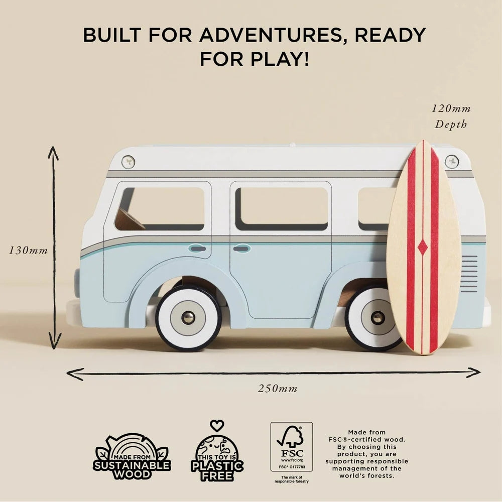 Le Toy Van - Wooden Holiday Camper Van