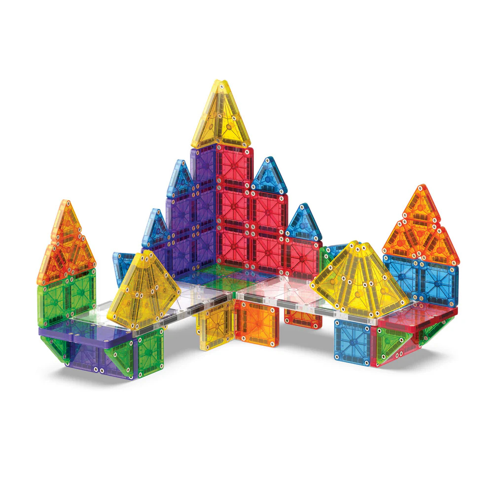 Magna-Tiles - Magnetic Construction Set - microMAGS Deluxe Set - 70pcs