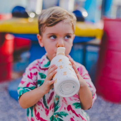 Cool Bottles - Kiddies Triple-Insulated Water Bottle - Whisker Kittens 350ml