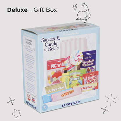 Le Toy Van - Wooden Retro Sweets and Candy Set - 11pcs