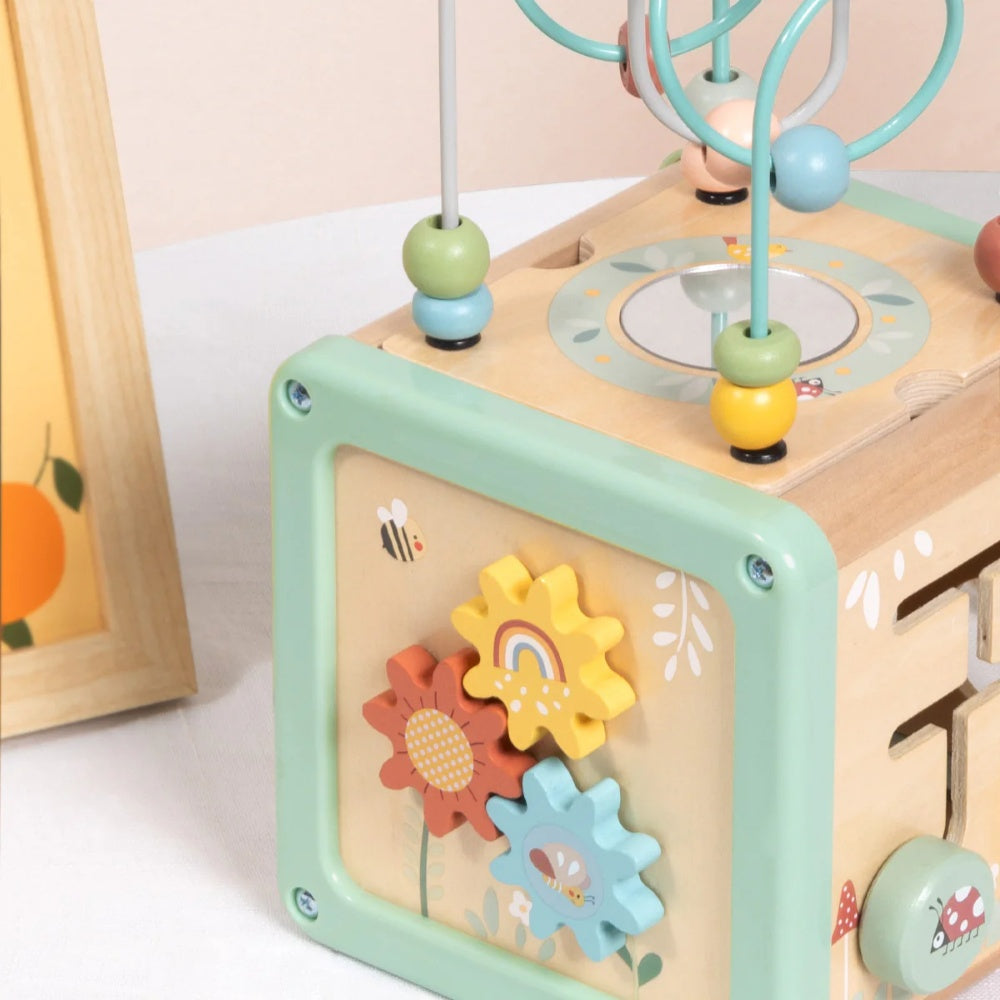 TookyToy - Pastel Play Cube Activity Toy