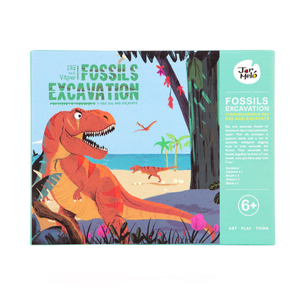 Jar Meló - Dinosaur Fossil Excavation Dig Kit - T-Rex - Science Discovery Kit