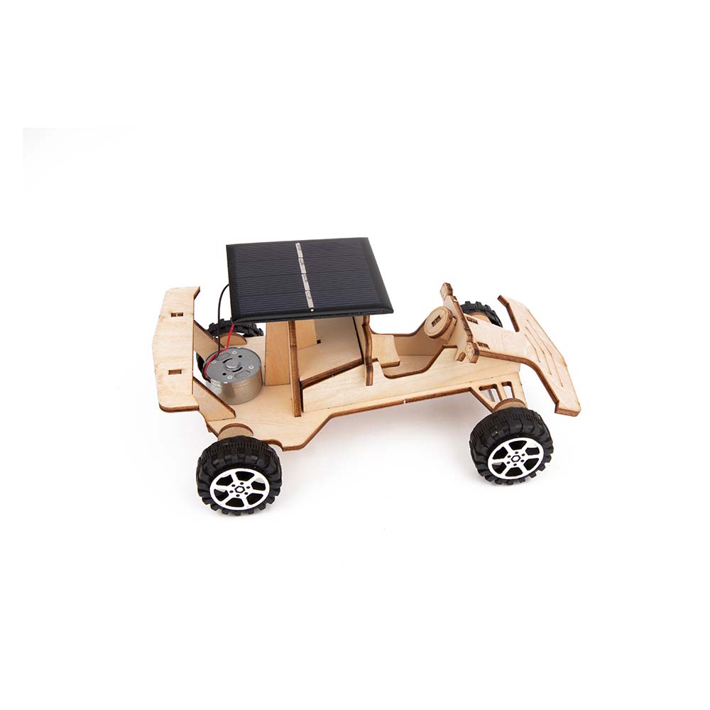 TookyToy - DIY 3D Wooden Cars - Solar Racing Car - Motherhood