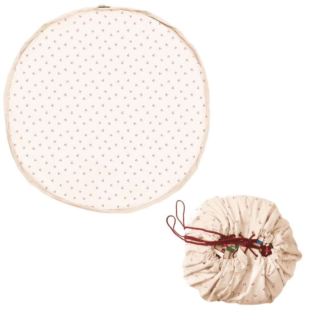 Play&Go - 3-in-1 Playmat & Toy Bag - Cherry Cherry