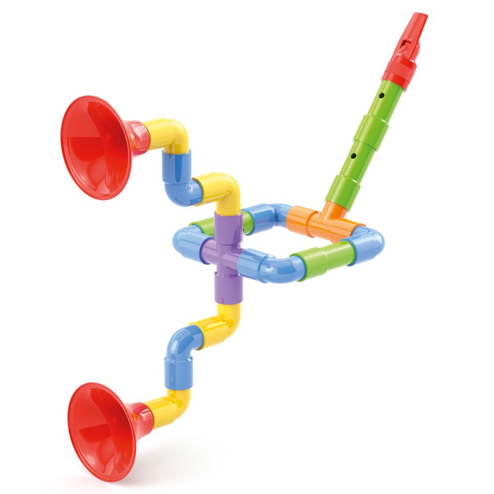 Quercetti - Saxoflute Super Musical Construction Activity Set