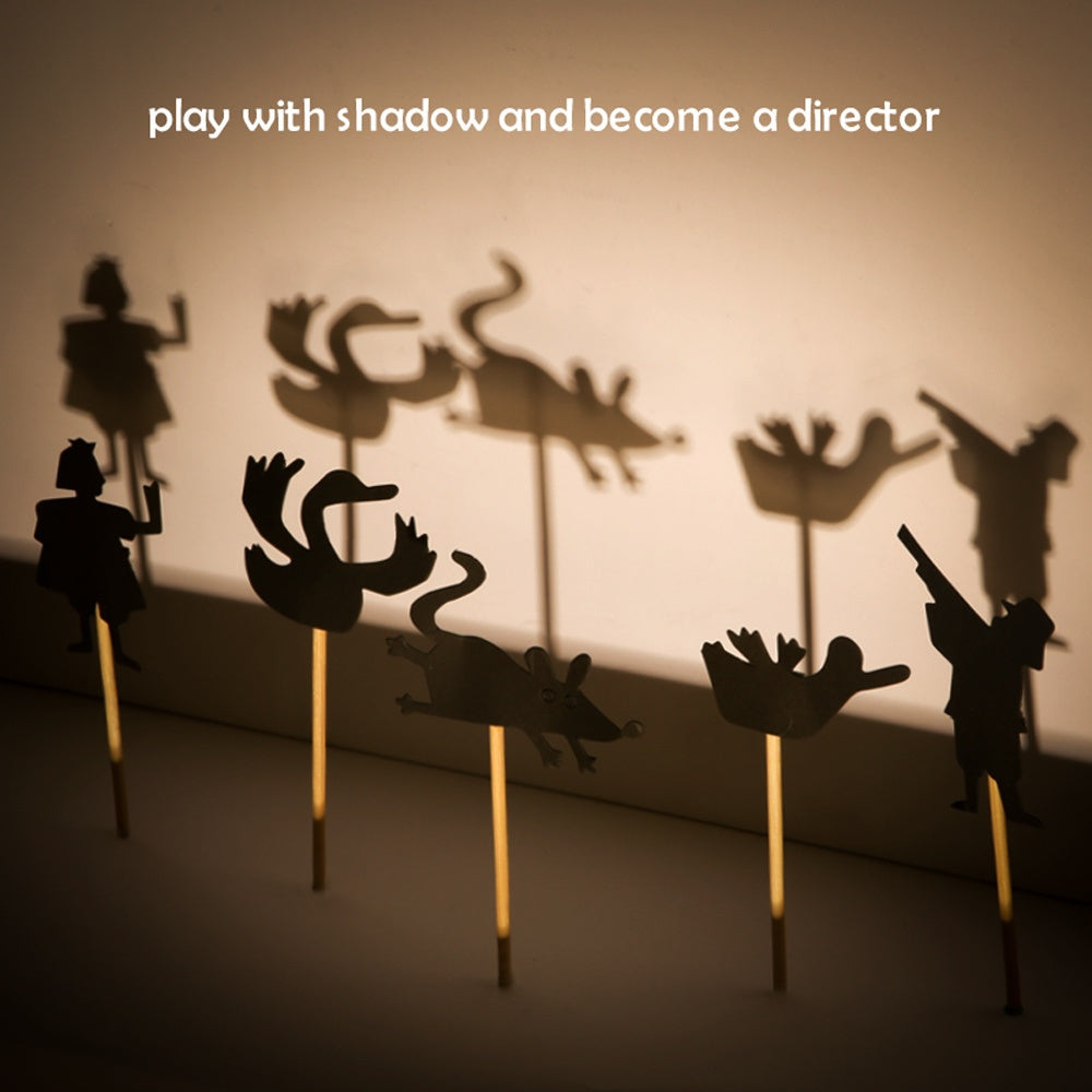 Jar Meló - Children's Fairy Tale Storybook Torch with Shadow Puppets - 5 Stories