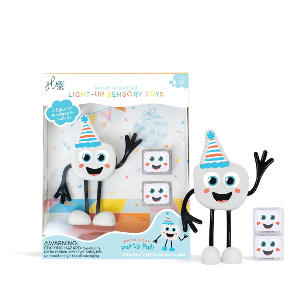 Glo Pals - Water Activated Light-Up Sensory Toys - Party Pal