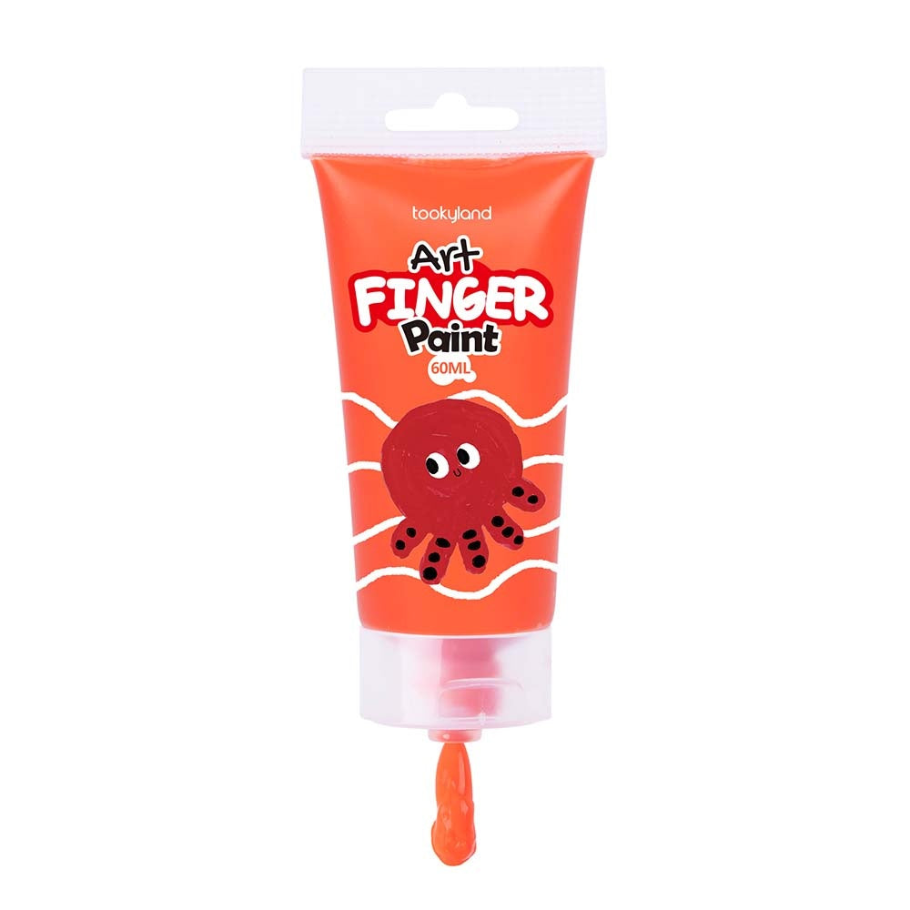 TookyToy - Finger Paint - 6 Colors - 60ml