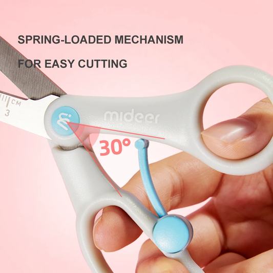 Mideer - Craft Scissors- Blue - Motherhood