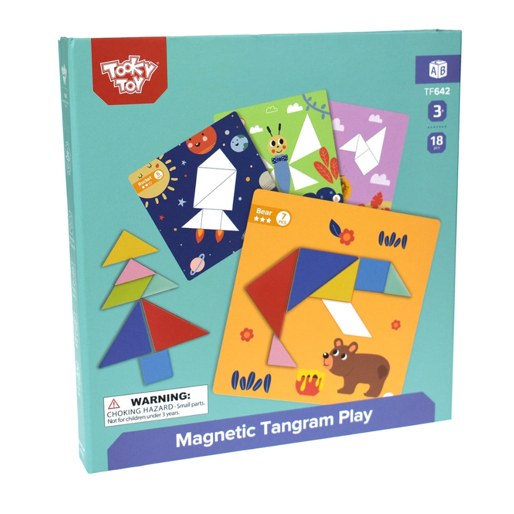 TookyToy - Magnetic Tangram Play Set - Motherhood