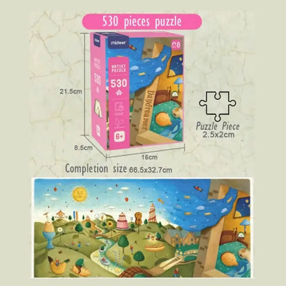 Mideer - Day Dreamer - 528 Piece Jigsaw Puzzle in Gift Box