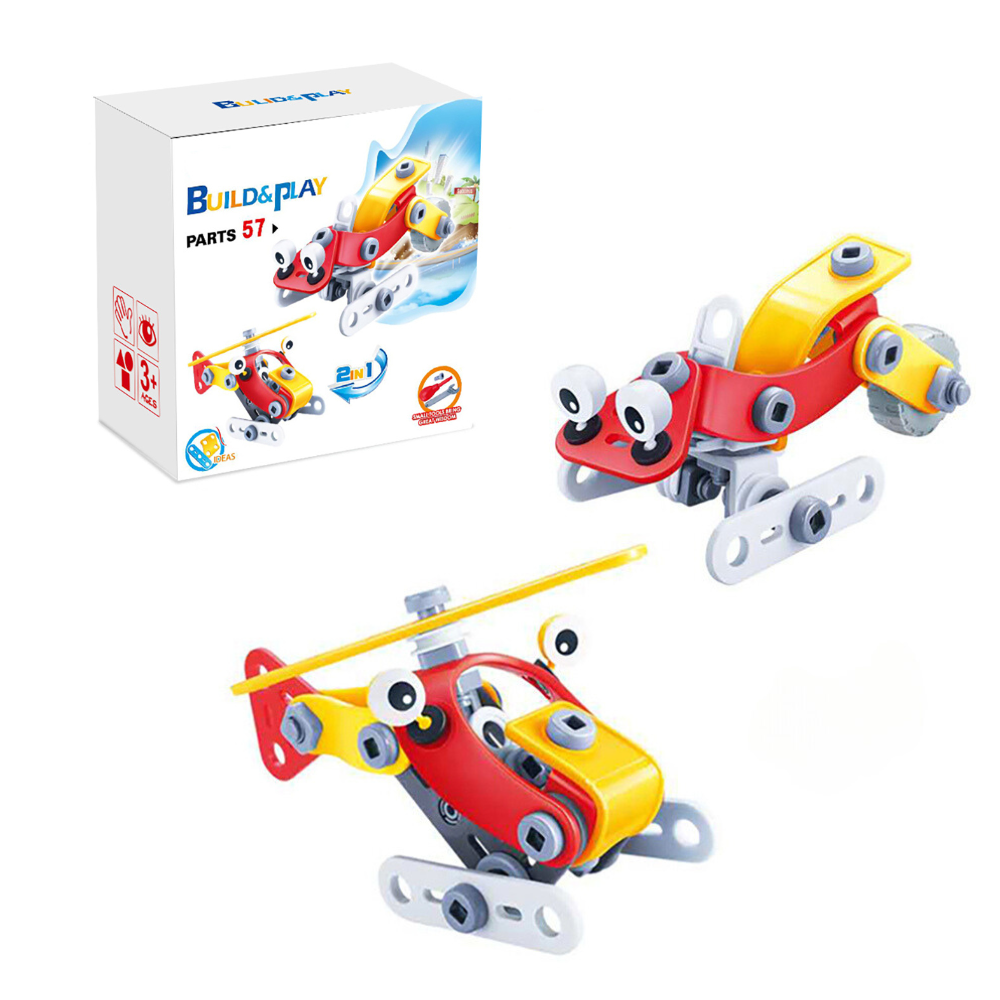 Cogo - Build & Play - Vehicle Construction Set with Tools - 56 Pieces