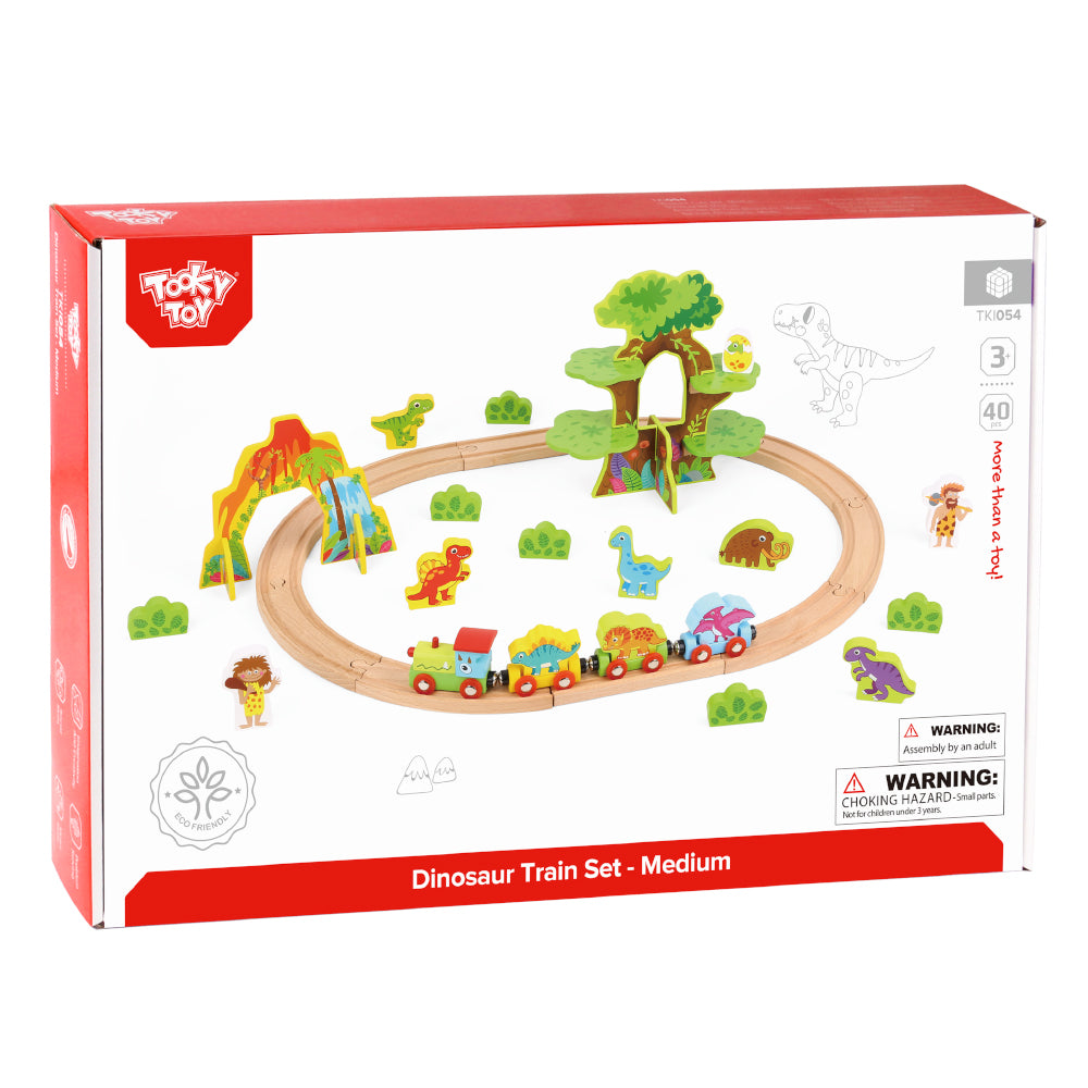TookyToy - Dinosaur Train Set - Medium - Motherhood