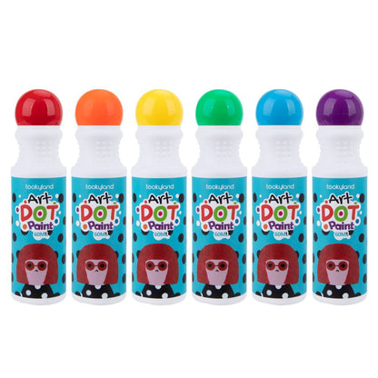 TookyToy - Dot Paint Kit - 6 Colours