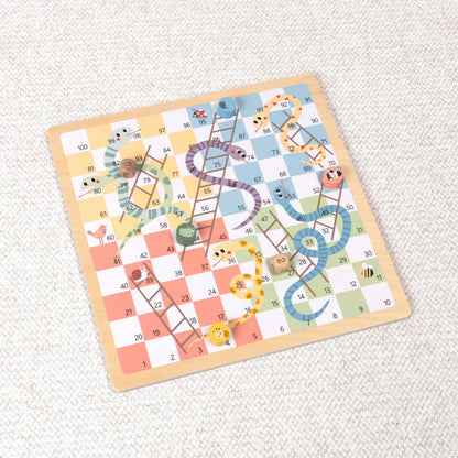 TookyToy - 2-in-1 Games - Ludo and Snakes & Ladders
