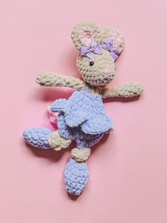Mika Mouse Crochet Lovey