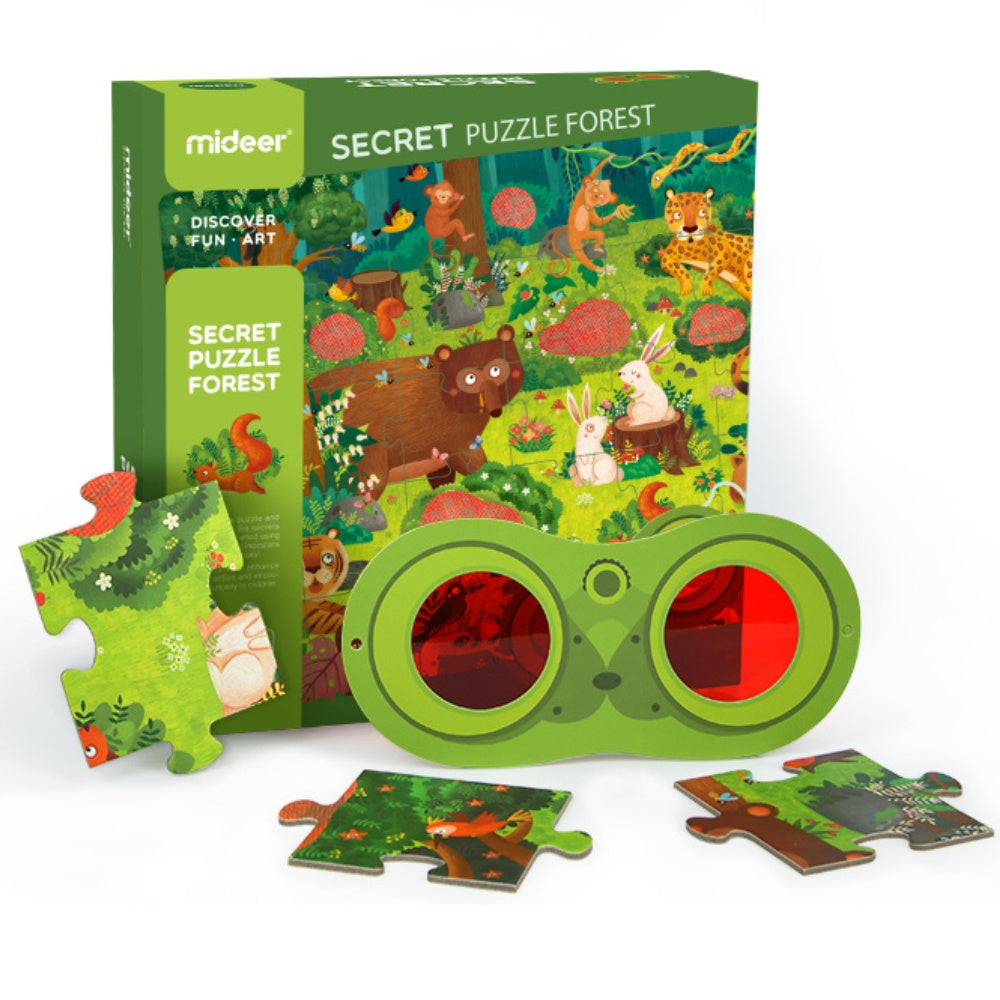 Mideer - Puzzle Secret - Forest - 35pcs