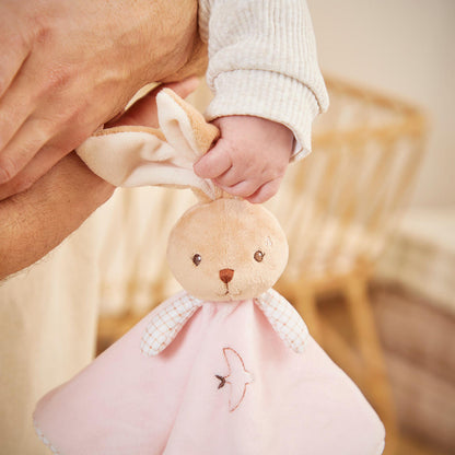 Kaloo - Comforter - Pink Round Rabbit
