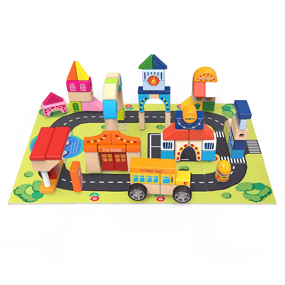 TopBright - City Building Blocks - 84 Pieces