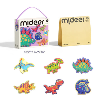 Mideer - My First Jigsaw Puzzle for Kids - Cute Dinosaurs