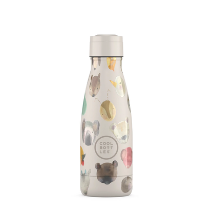 Cool Bottles - Kids Triple-Insulated Water Bottle - Tiny Creatures 260ml