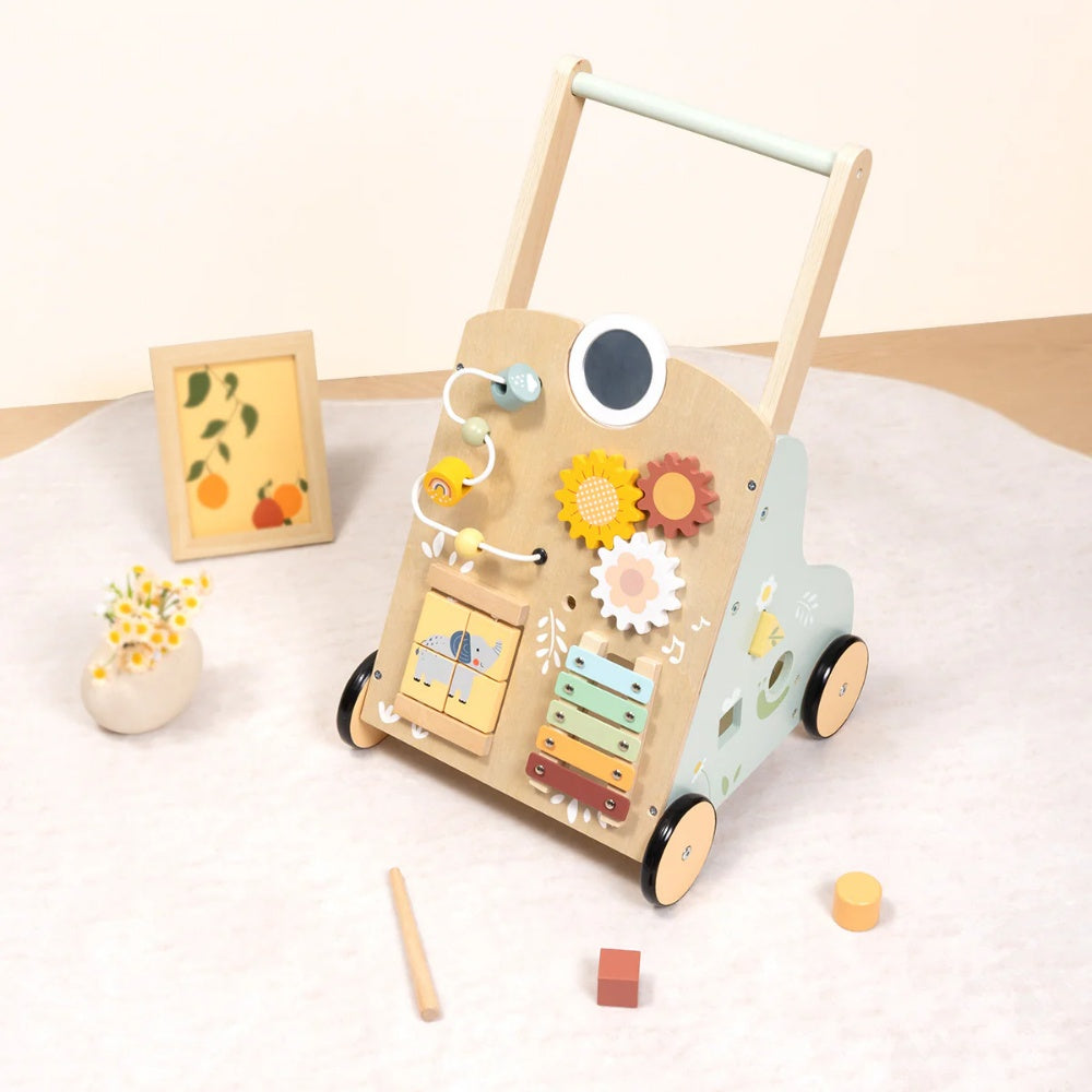 TookyToy - Multi-Activity Baby Walker with Bead Maze & Xylophone