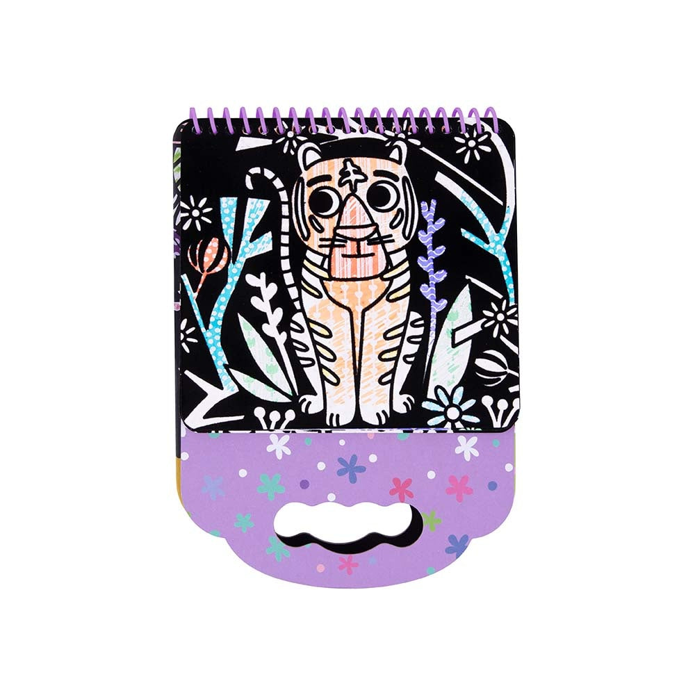TookyToy - Velvet Coloring Kit - Animals-**
