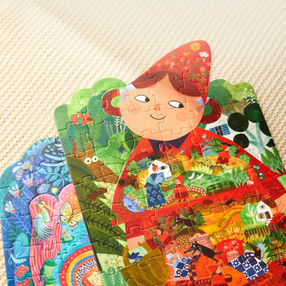 Mideer - Artist Fairytale Puzzle: Little Red Riding Hood 59pcs