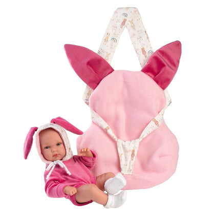 Llorens - Anatomically Correct Baby Girl Doll with Pink Clothing: Bimba - 35cm