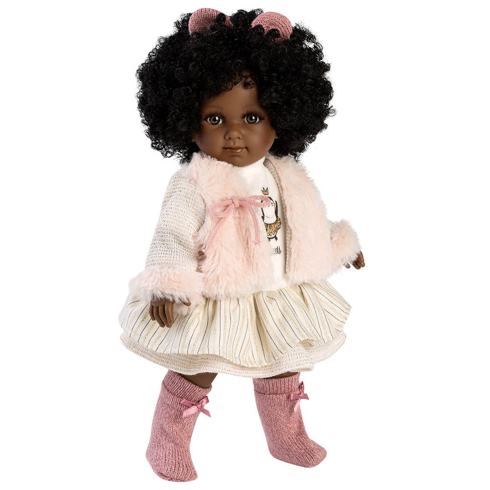 Llorens - Baby Girl Doll with Clothing & Accessories: Zuri - 35cm