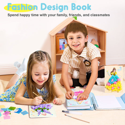 Jar Meló - Fashion Design Arts & Crafts Book Set - Magic Princesses