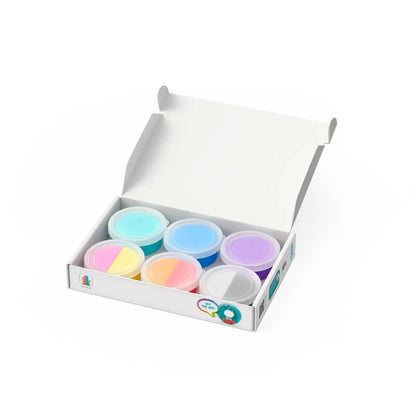 Hey Clay - Modelling Air-Dry Clay with Fun Interactive App - Hipster, Bigwig, Donut, Series Monsters, 6 cans