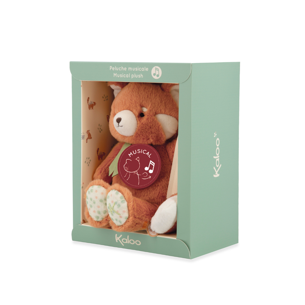 Kaloo - Musical Soft Toy - Red Panda