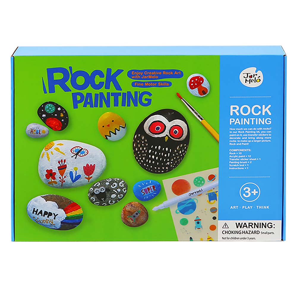 Jar Meló - Rock Painting Craft Kit