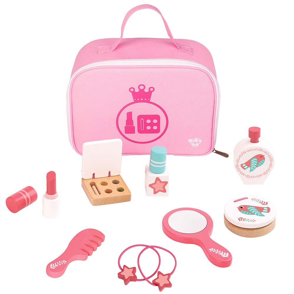 TookyToy - Pretend Play Pink Make-up Play Set - Motherhood