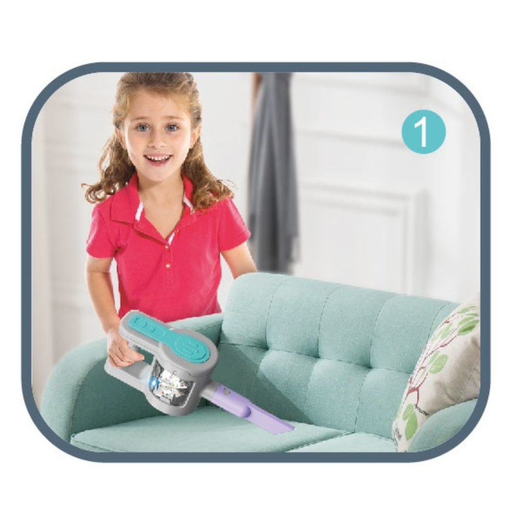 Cogo - Pretend & Play Vacuum Cleaner Toy with Lights and Sound