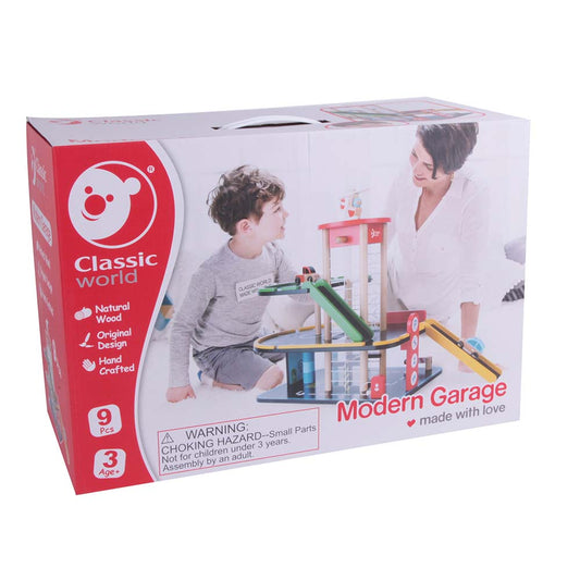 Classic World - Pretend & Play - Modern Parking Garage