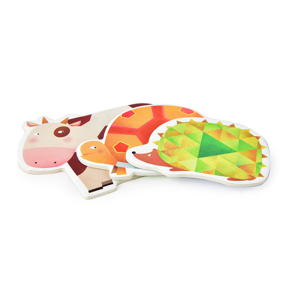 Mideer - My First Puzzles - Geo and Animal - 32pcs