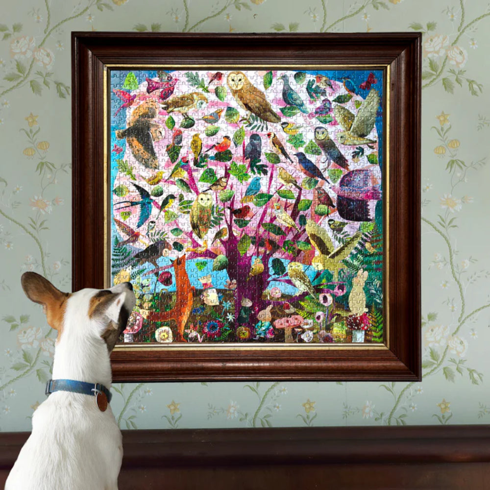 eeBoo - Parliament Of Owls 1000 Piece Square Puzzle