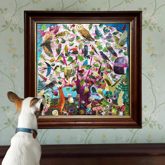 eeBoo - Parliament Of Owls 1000 Piece Square Puzzle