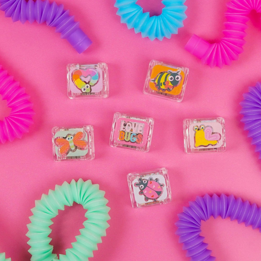 Glo Pals - Water Activated Light-Up Sensory Toys - Love Bugs (6 Pack)