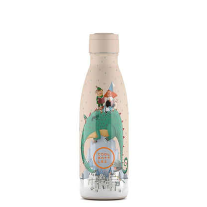 Cool Bottles - Kids Triple-Insulated Water Bottle - Dragon Dreams 350ml