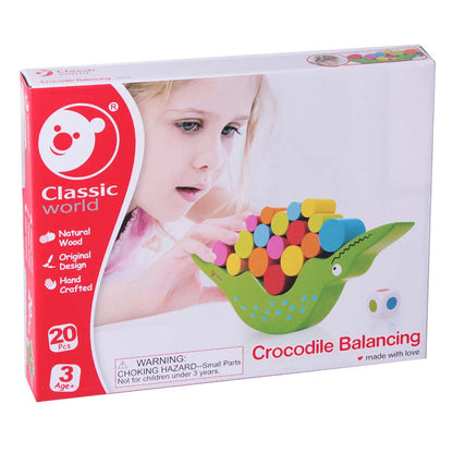 Classic World - Balancing Game - Crocodile - 20pcs