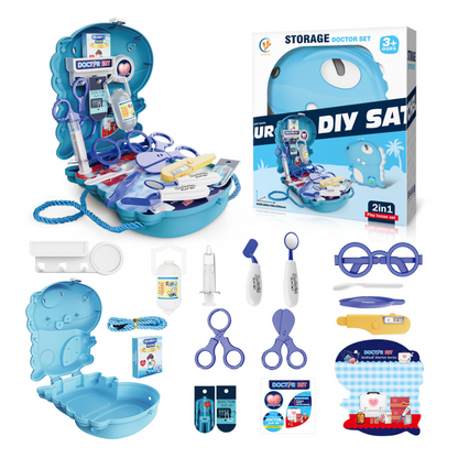 Cogo - Pretend & Play 2-in-1 Doctor Set with Dinosaur Satchel