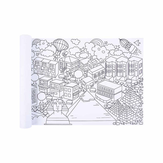 TookyToy - Colouring Roll - Cities Around The World - Motherhood