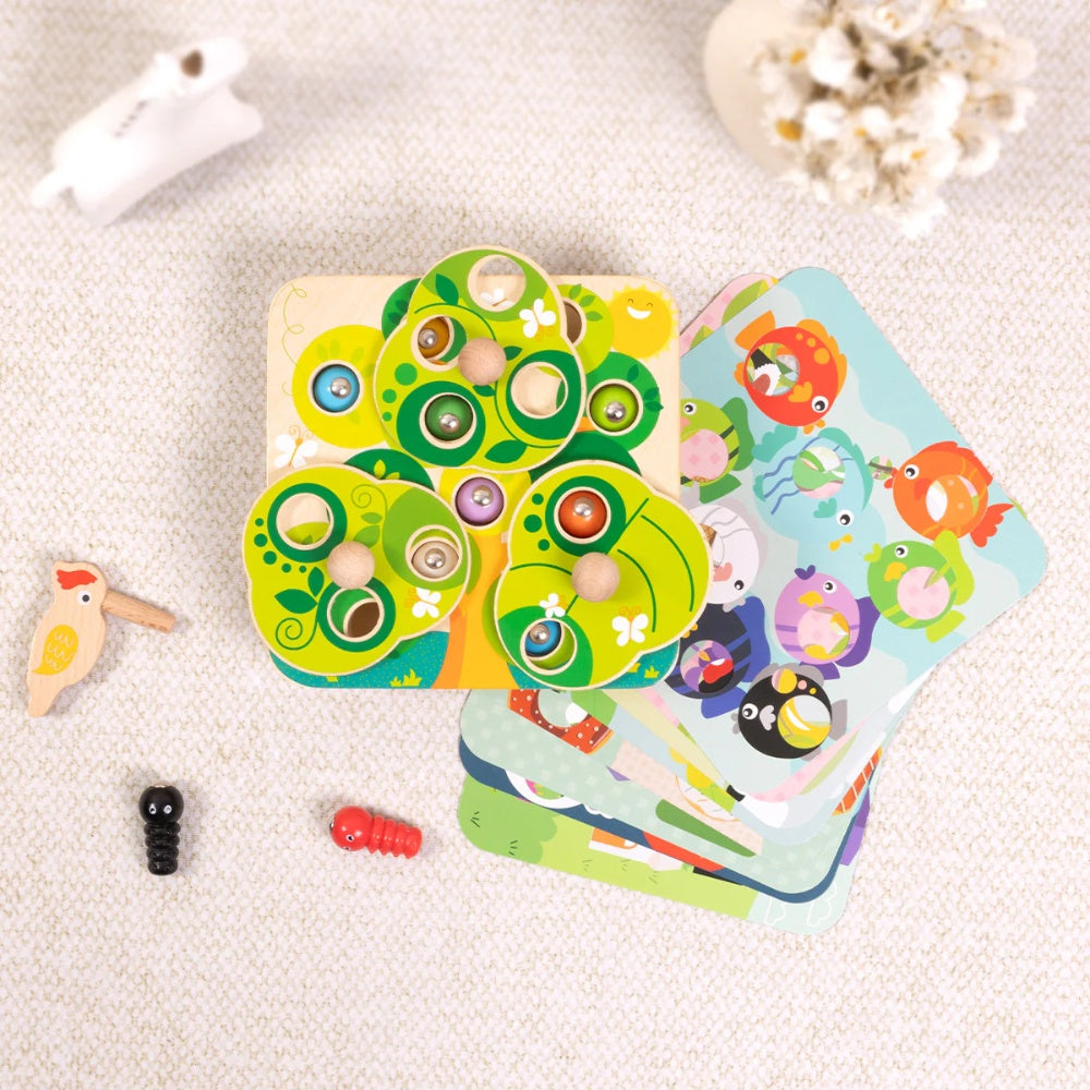 TookyToy - Magnetic Insect Game: Bug Catching Fine Motor Skills Toy