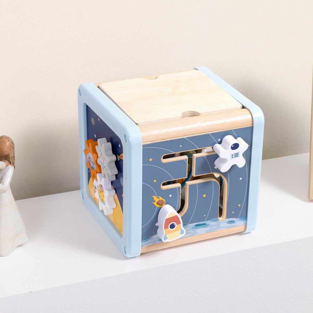 TookyToy - Space Play Cube Activity Toy