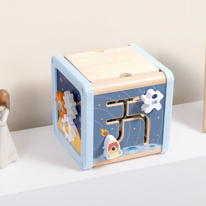 TookyToy - Space Play Cube Activity Toy